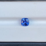 2.02 ct Blue Cushion Sapphire Heated Gem