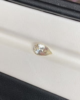 1.31 ct Light Yellow Pear Ceylon Sapphire Unheated Gemstone