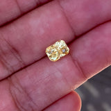 2.11 ct Yellow Sapphire Radiant Cut Natural Unheated Sri Lanka