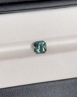 1.14 ct Green Square Emerald Cut Madagascar Sapphire Unheated Gemstone