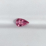 1.08 ct Padparadscha Sapphire Madagascar Pear Cut Natural Heated