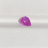 1.03 ct Pink Sapphire Pear Natural Unheated Madagascar