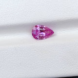 1.10 ct Pink Sapphire Pear Natural Unheated Madagascar