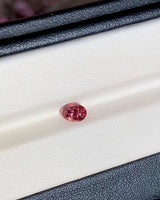 0.75 ct Padparadscha Oval Madagascar Sapphire Heated Gem