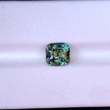 2.66 ct Green Sapphire Cushion Natural Unheated Madagascar