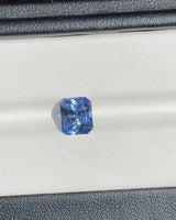 2.54 ct Blue Radiant Cut Ceylon Sapphire Unheated Gemstone