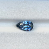 2.72 ct Blue Sapphire Pear - Natural Heated Certified Gemstone