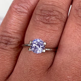 1.50	ct	Violet	Sapphire	Round	Natural	Unheated