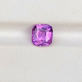 2.11 ct Purple Pink Sapphire Cushion Unheated Ceylon