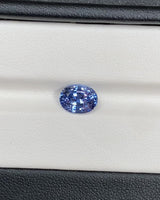 2.11 ct Blue Oval Ceylon Sapphire Heated Gemstone