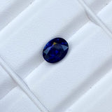 2.69 ct Royal Blue Sapphire Oval Natural Heated GIA Certified