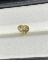 1.21 ct Yellow Heart Ceylon Sapphire Unheated Gem