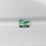 1.71 ct Mint Green Sapphire Cushion Natural Unheated Madagascar