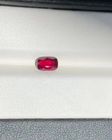 1.02 ct Red Cushion Madagascar Ruby Unheated Gem