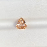 1.53 ct Ceylon Peach Sapphire Shield Cut Natural Heated