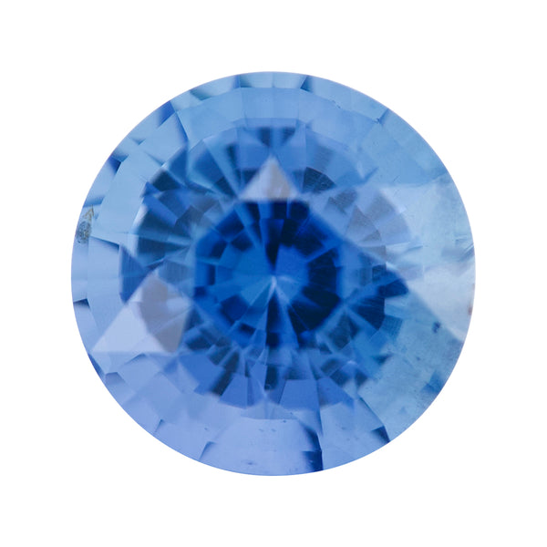 2.02 ct Blue Sapphire  Round Natural Unheated Sri Lanka