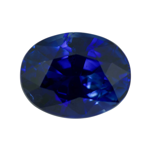 2.69 ct Royal Blue Sapphire Oval Natural Heated GIA Certified