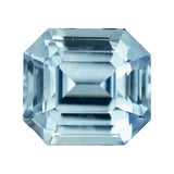 2.50 ct Sky Blue Sapphire Emerald Cut Natural Heated