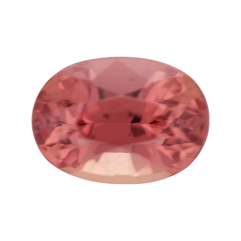 Padparadscha Oval Madagascar Sapphire Heated Gem