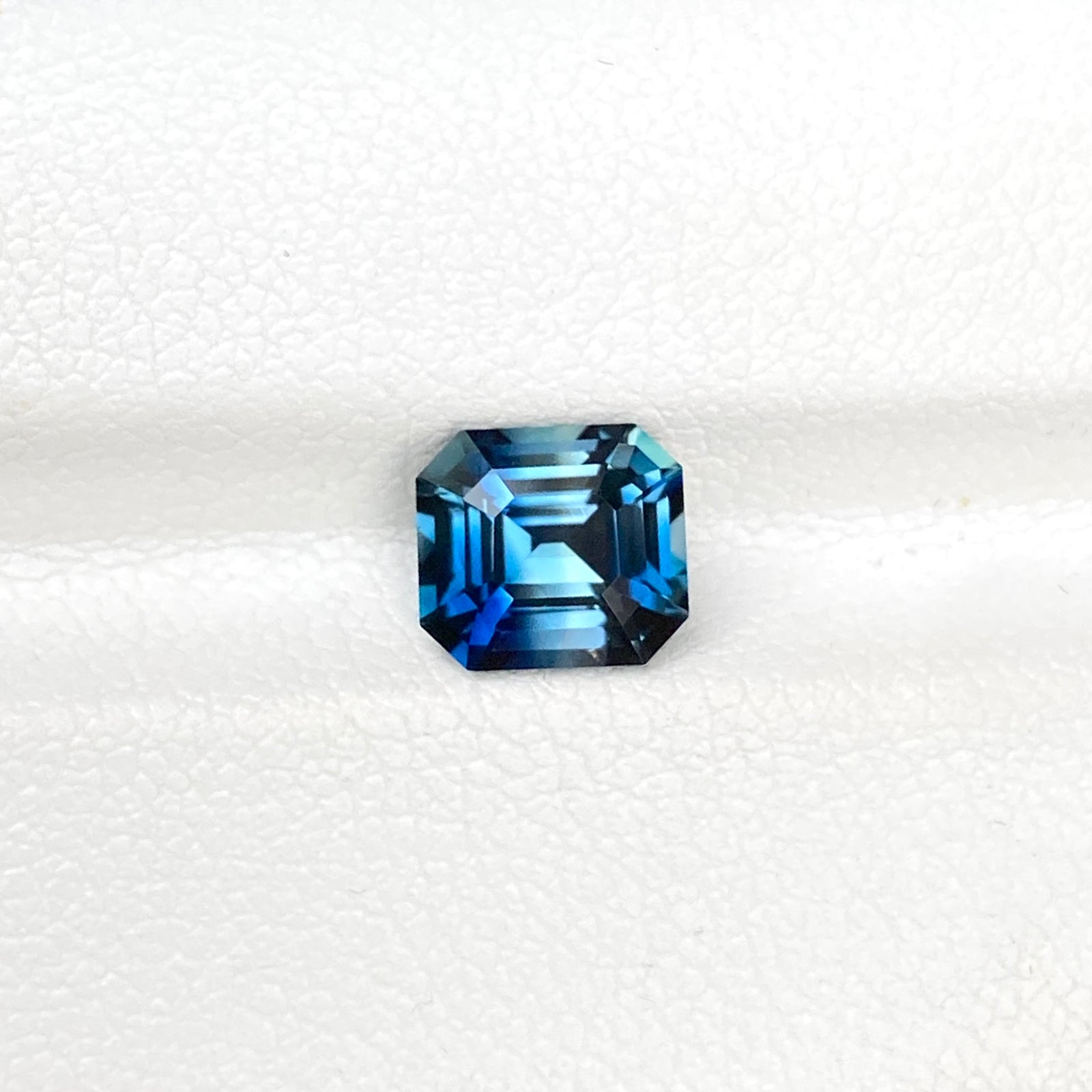 ct Teal Sapphire Emerald Cut Natural Unheated Gemstones