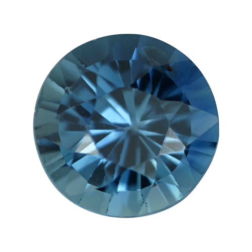 1.04 ct Teal Sapphire Round Natural Unheated