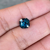 3.10 ct Teal Sapphire Square Cut Natural Unheated Gemstones