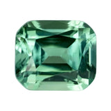 1.48 ct Teal Blue Green Tourmaline Cushion Cut Natural Gemstones