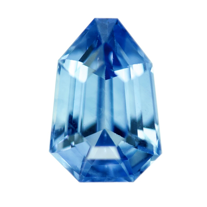 1.72 ct Ceylon Blue Sapphire Fancy Cut Natural Heated Gems
