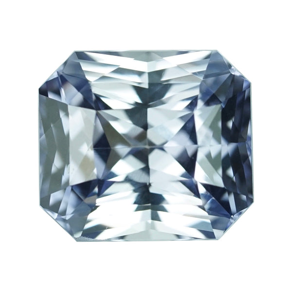 3.01	ct Violetish Blue Sapphire Radiant Cut Natural	Heated