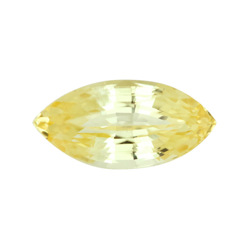 2.22 ct Yellow Sapphire Marquise Natural Unheated