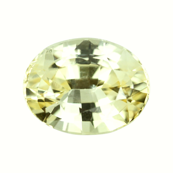 2.27 ct Yellow Sapphire Oval Natural Unheated