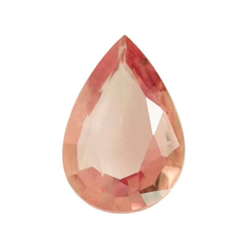 0.33 ct Heated Padparadscha Sapphire Pear Cut