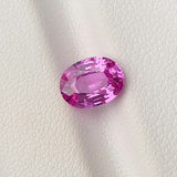1.50 ct Pink Sapphire Oval Unheated