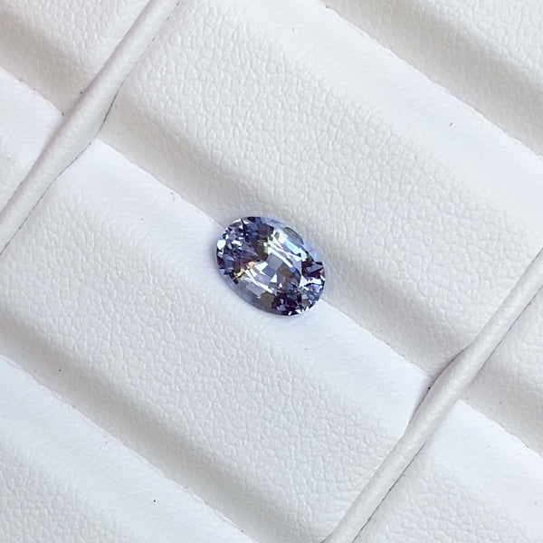 1.52 ct Blue Sapphire Oval Natural Heated