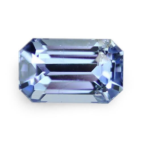 1.62 ct Vivid Sky Blue Emerald Cut Natural Unheated Sapphire