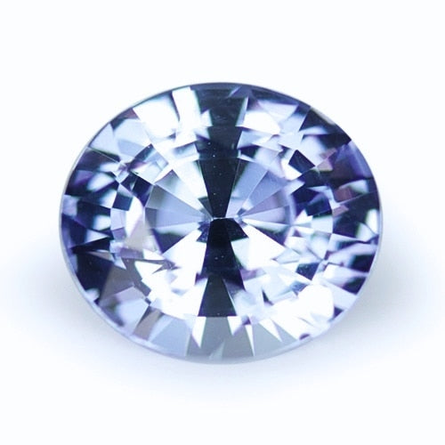 1.60 ct Light Blue Oval Cut Natural Unheated Sapphire