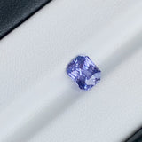 1.59 ct Violet Sapphire Radiant Cut Unheated Ceylon