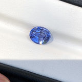 3.02 ct Cornflower Blue Sapphire Oval Natural Heated Ceylon