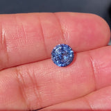 2.21 ct Medium Cornflower Blue Sapphire Round Unheated Ceylon
