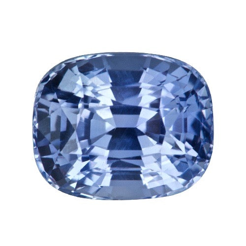 2.37 ct Cushion Cut Ceylon Blue Sapphire Unheated