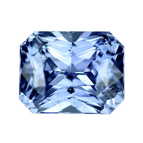 2.26 ct Sky Blue Radiant Cut Unheated Sapphire