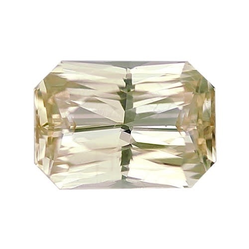 2.34 ct Apricot Champagne Radiant Cut Natural Unheated Sapphire