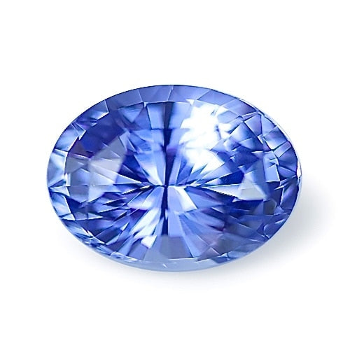 2.04 ct Blue Oval Cut Natural Unheated Sapphire