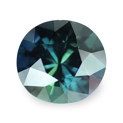 3.44 ct Blue Green Oval Cut Natural Unheated Sapphire