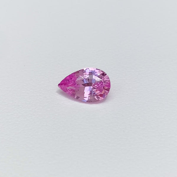 1.60 ct Pink Sapphire Pear Natural Unheated