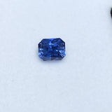 2.08 ct Vivid Cornflower Blue Sapphire Radiant Cut Natural Unheated