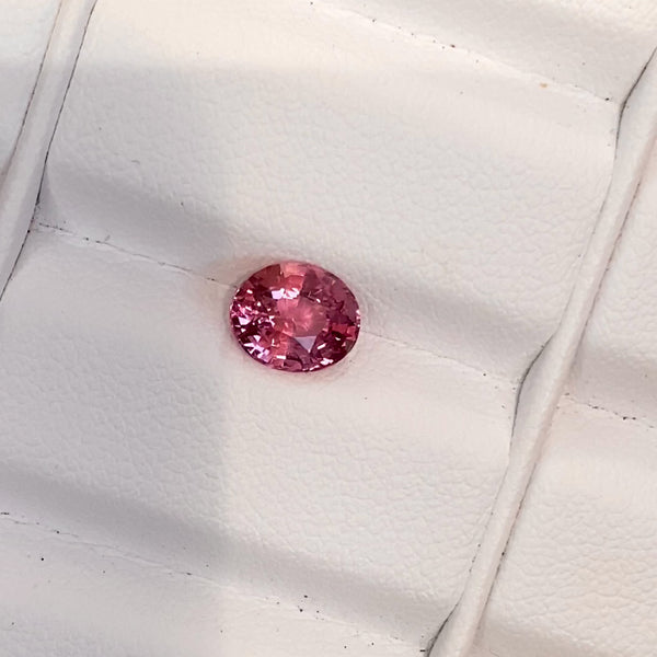1.58 ct Padparadscha Sapphire Oval Natural Heated