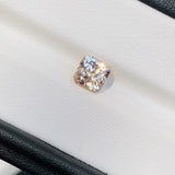 2.04 ct Champagne Sapphire Square Radiant Cut Unheated