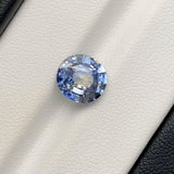 3.05 ct Parti Sapphire Oval Unheated Certified