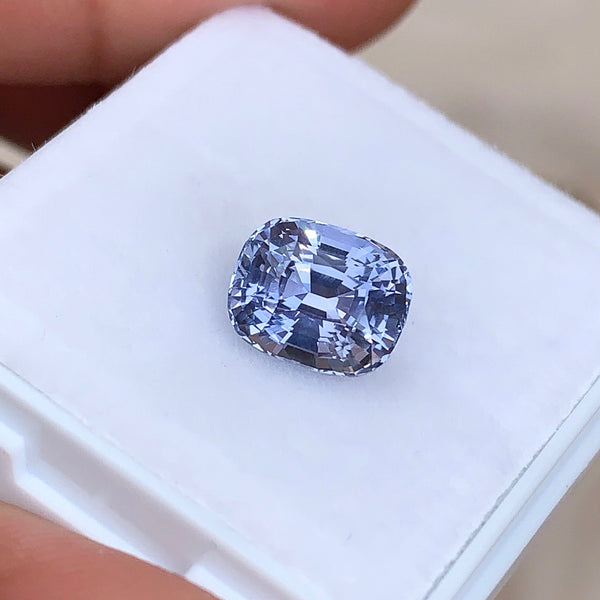 2.37 ct Cushion Cut Ceylon Blue Sapphire Unheated